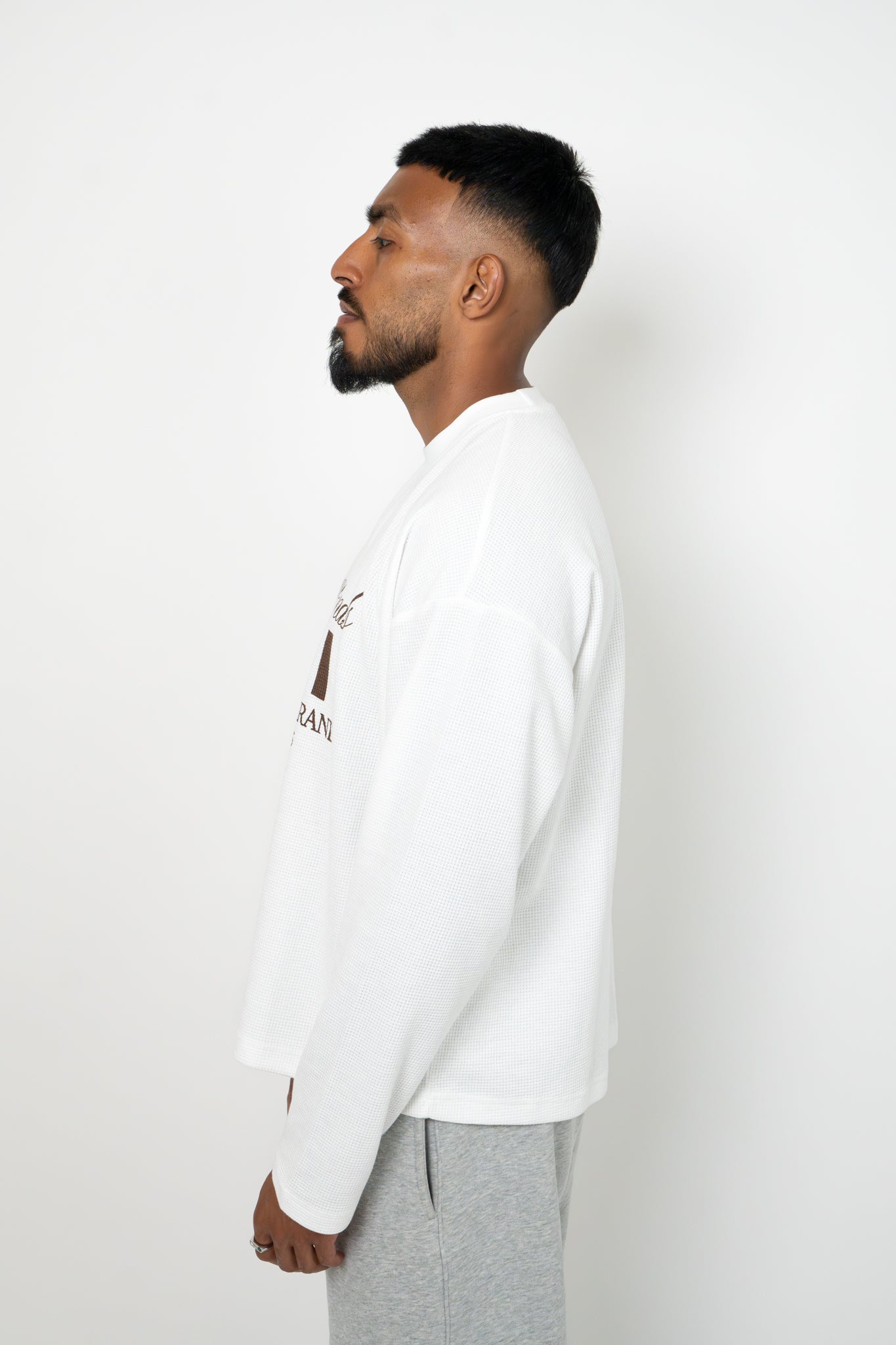 LONG SLEEVE WAFFLE