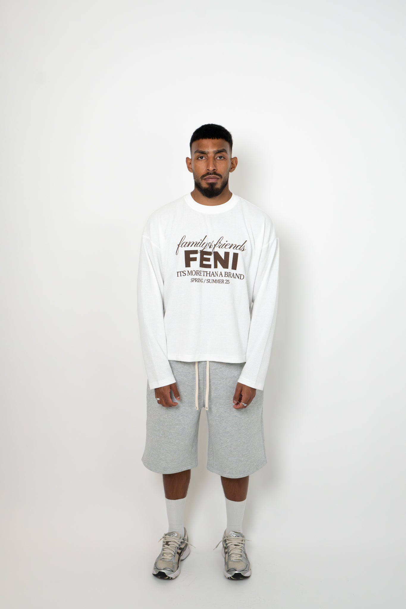 LONG SLEEVE WAFFLE