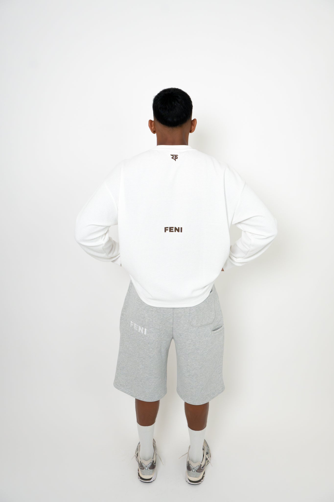 LONG SLEEVE WAFFLE